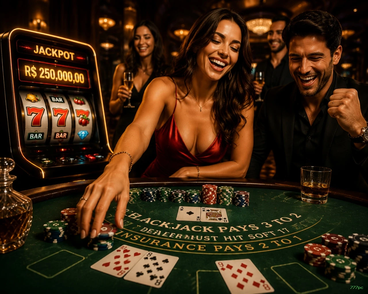 Blackjack Ao Vivo 777pc