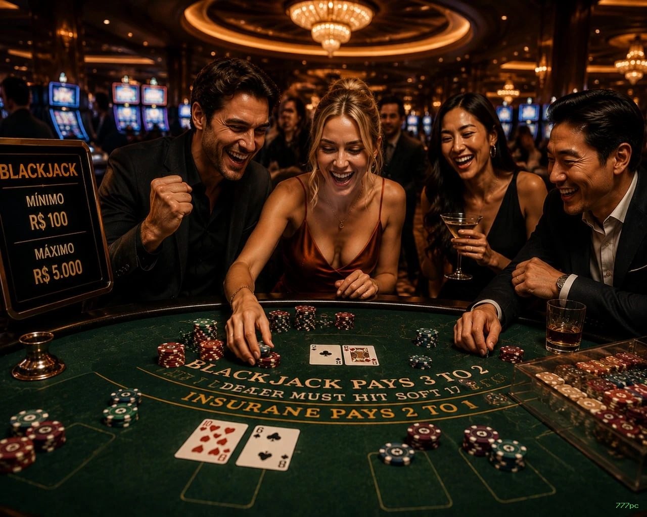 Slots Clássicos 777pc